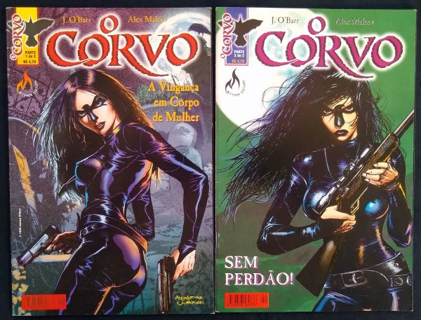 CORVO, O - A VINGANÇA EM CORPO DE MULHER N° 1 AO 2 - COMPLETO