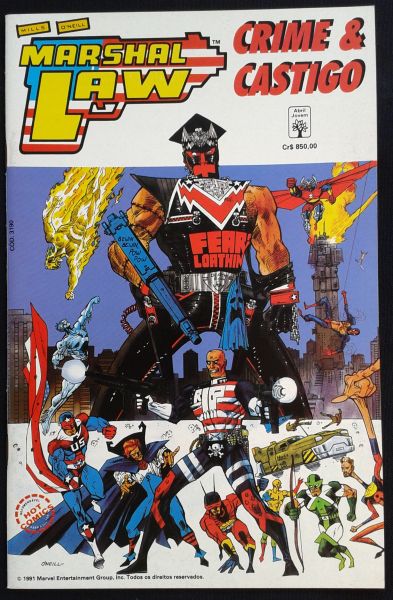 MARSHAL LAW N° 1 AO 6 + MARSHAL LAW - CRIME E CASTIGO - COMPLETA