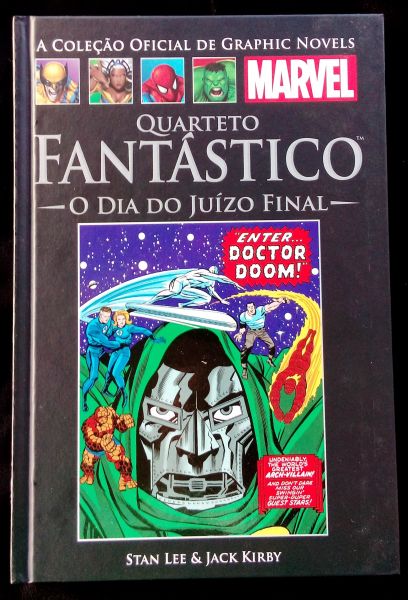 GRAPHIC NOVELS MARVEL CLÁSSICOS N° 05 - QUARTETO FANTASTICO