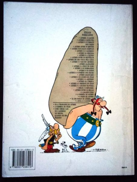 ASTERIX , O GAULÊS N° 029 - A ROSA E O GLADIO