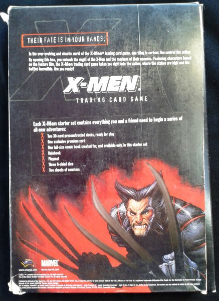 X-MEN TRADING CARD GAME -  2 PLAYER STARTER SET