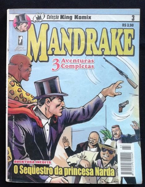 COLEÇÃO KING KOMIX N° 3 - MANDRAKE