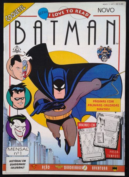 I LOVE TO READ - ADORO LER BATMAN N° 1