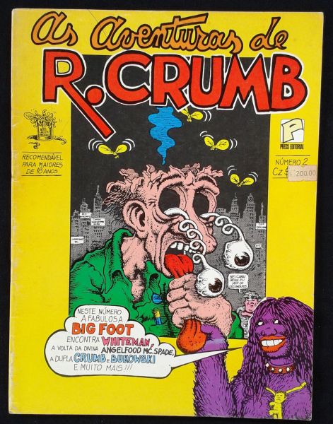 AS AVENTURAS DE R. CRUMB N° 2