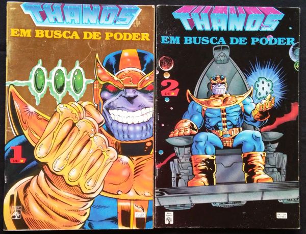 THANOS - EM BUSCA DE PODER n° 1 ao 2 - COMPLETO