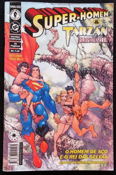 SUPERMAN E TARZAN - FILHOS DA SELVA