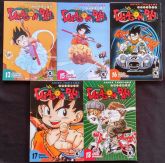 DRAGON BALL - Pacote com as edições 1 ao 5, 9, 10,12, 15, 16 e 17