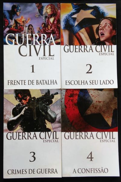 GUERRA CIVIL ESPECIAL n° 1 AO 4 - COMPLETO