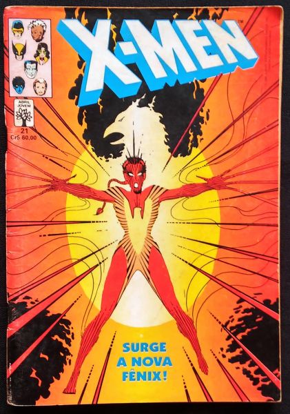 X-MEN n° 021 - Surge a nova Fênix