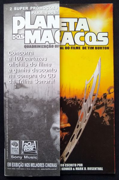 PLANETA DOS MACACOS - QUADRINIZAÇÃO DO FILME