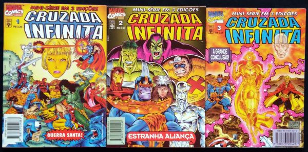 CRUZADA INFINITA n° 01 ao 03 - COMPLETO