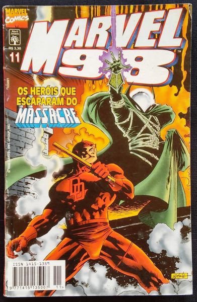 MARVEL 98 n° 11 - Os heróis que escaparam do Massacre