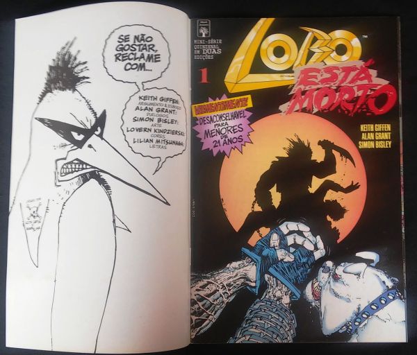 LOBO ESTA MORTO N° 1 AO 2 - COMPLETO