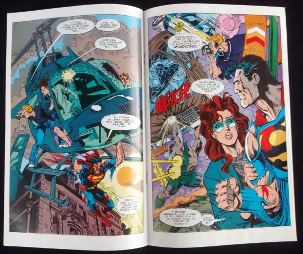 A MORTE DO SUPERMAN N° 1 AO 3 - Completa