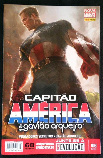 CAPITÃO AMÉRICA E GAVIÃO ARQUEIRO n° 03