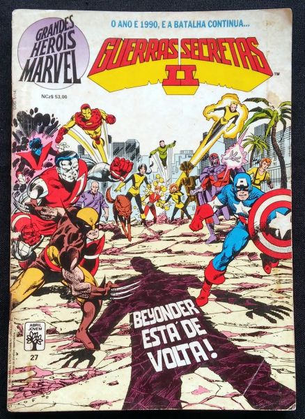 GRANDES HEROIS MARVEL n° 027 - GUERRAS SECRETAS II