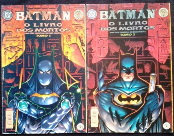 BATMAN - O LIVRO DOS MORTOS N° 1 E 2 - Completa