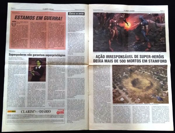 JORNAL CLARIM DIÁRIO - GUERRA CIVIL