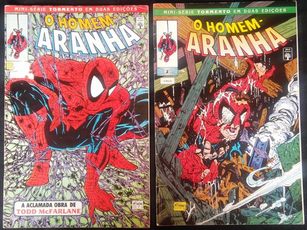 O HOMEM-ARANHA - TORMENTO N° 1 AO 2 - COMPLETO