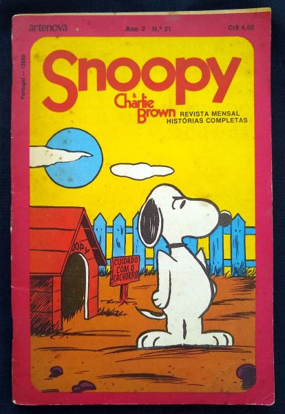 SNOOPY E CHARLIE BROWN n° 031