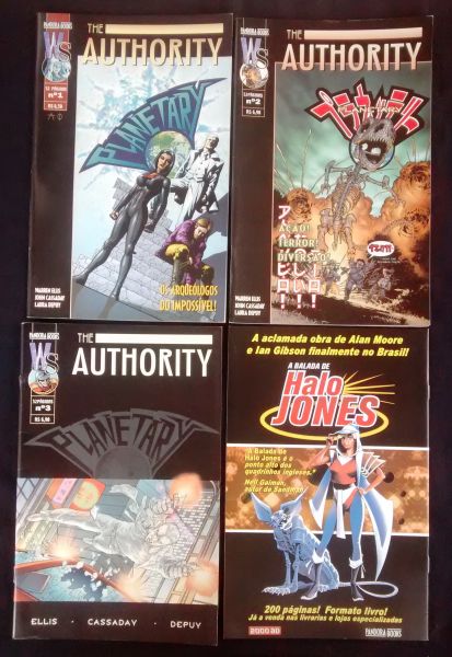 AUTHORITY, THE  E PLANETARY N° 1 AO 4 - Completo