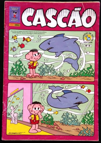 CASCÃO N° 015 - Turma da Mônica Coleção Histórica