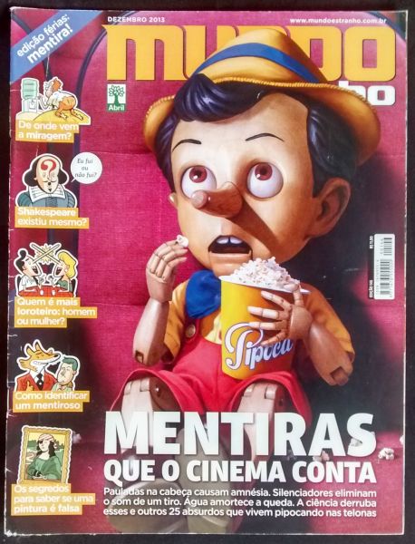 MUNDO ESTRANHO N°146 -  MENTIRAS QUE O CINEMA CONTA