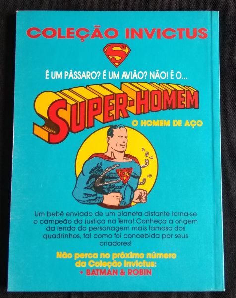 COLEÇÃO INVICTUS N° 002 - Super-Homem: O Homem de Aço