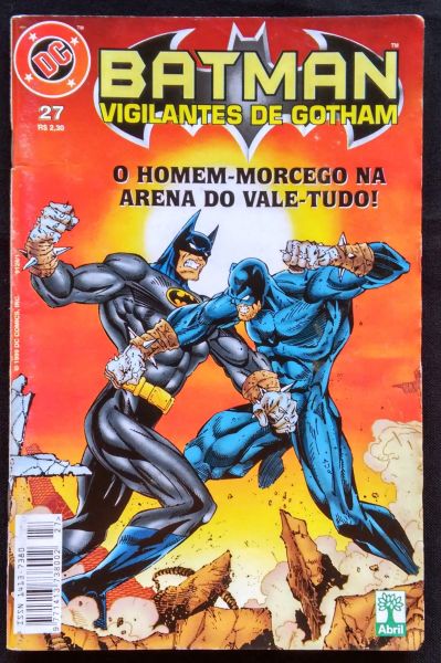 BATMAN VIGILANTES DE GOTHAM n° 027- O Homem-Morcego...