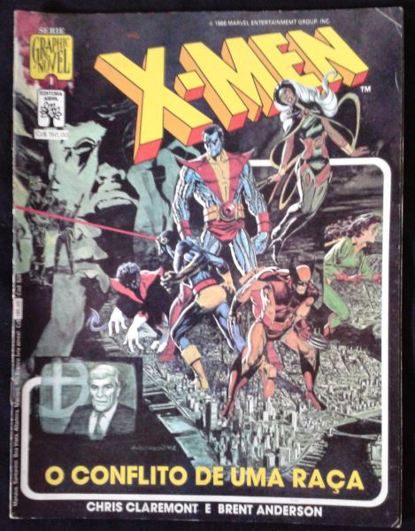 GRAPHIC NOVEL Nº 001- X-MEN O CONFLITO DE UMA RAÇA