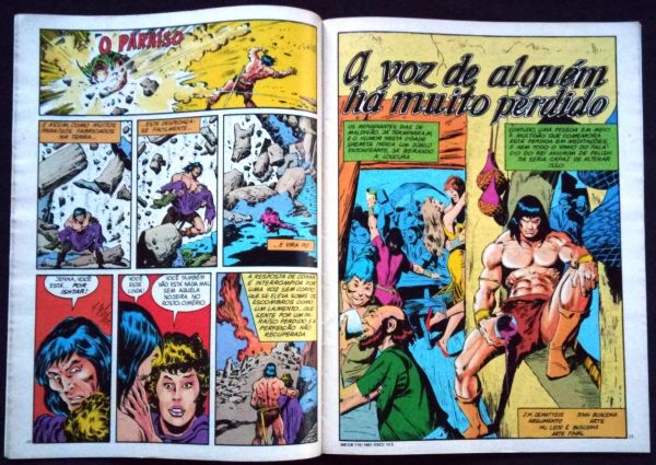 A ESPADA SELVAGEM DE CONAN EM CORES N ° 012