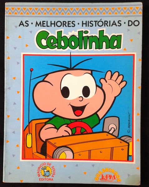 AS MELHORES HISTORIAS DO CEBOLINHA - CAPA CARTONADA