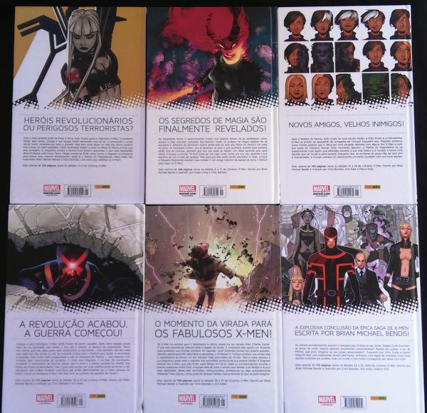 FABULOSOS X-MEN VOLUMES 1 AO 6 - COMPLETO