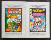 BIBLIOTECA HISTORICA MARVEL: OS VINGADORES VOL. 1 e 2