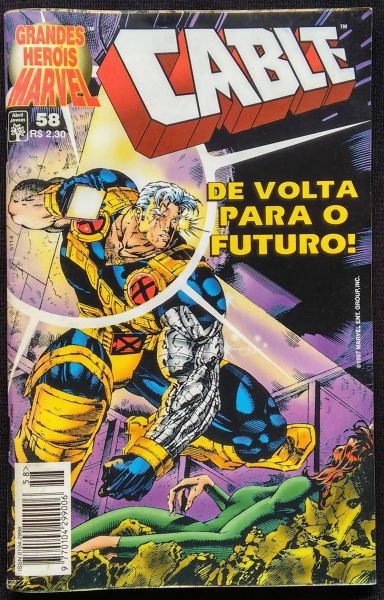 GRANDES HERÓIS MARVEL - 1ª SERIE n° 058 - CABLE