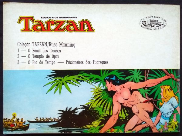 COLEÇÃO TARZAN RUSS MANNING - VOLUME 3