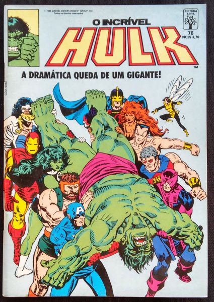 O ÍNCRIVEL HULK n° 076