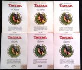 TARZAN (TIRAS DE HAL FOSTER E HOGARTH) N° 1 AO 6 - COMPLETO
