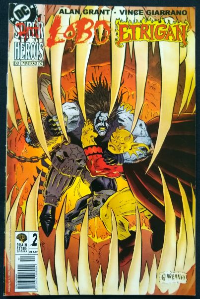 ANTI-HEROIS DO UNIVERSO DC N° 02 - LOBO E ETRIGAN