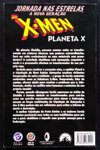 JORNADA NAS ESTRELAS A NOVA GERAÇÃO - X-MEN - PLANETA X