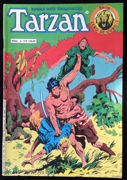 TARZAN SERIE LEÃO DE OURO N° 01