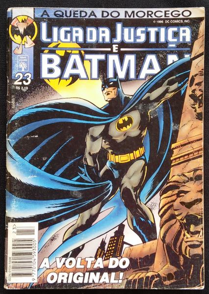 LIGA DA JUSTIÇA E BATMAN n° 23 - A volta do original!