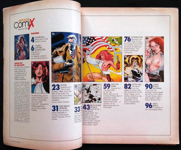 PENTHOUSE COMIX n° 01 (EM INGLÊS)