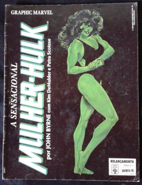 GRAPHIC MARVEL Nº 004- A SENSACIONAL MULHER HULK