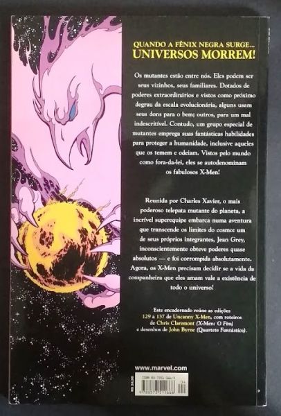 OS MAIORES CLÁSSICOS DOS X-MEN VOL. 04 - A SAGA DA FÊNIX NEGRA