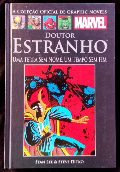 GRAPHIC NOVELS MARVEL CLÁSSICOS N° 03 - DOUTOR ESTRANHO