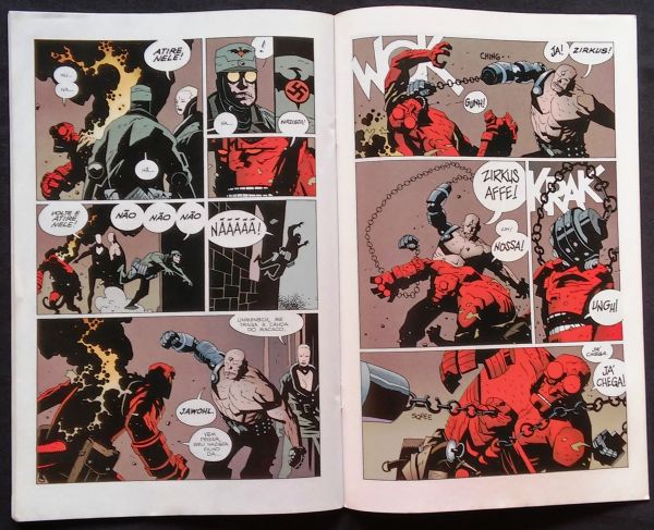 HELLBOY - O DESPERTAR DO DEMÔNIO n° 1 ao 3 - COMPLETO