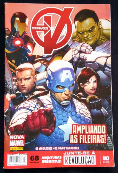 OS VINGADORES 1ª Série n° 003