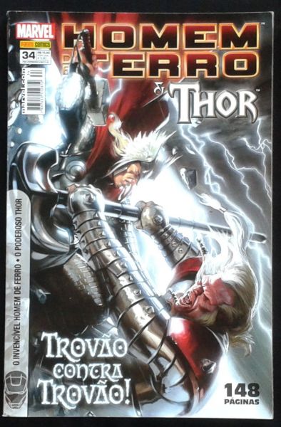 HOMEM DE FERRO E THOR	N° 34