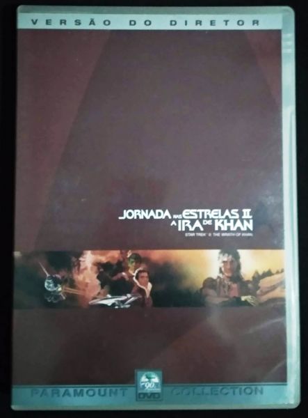 JORNADA NAS ESTRELAS II (STAR TREK) - A IRA DE KHAN - VERSÃO DO DIRETOR DVD DUPLO